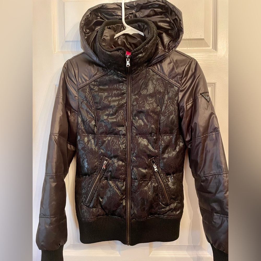 GUESS PUFFY DOWN FILLED WINTER COAT